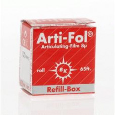 Pauzovací papír Arti-Fol 8u, oboustranný, červený doplněk BK1025