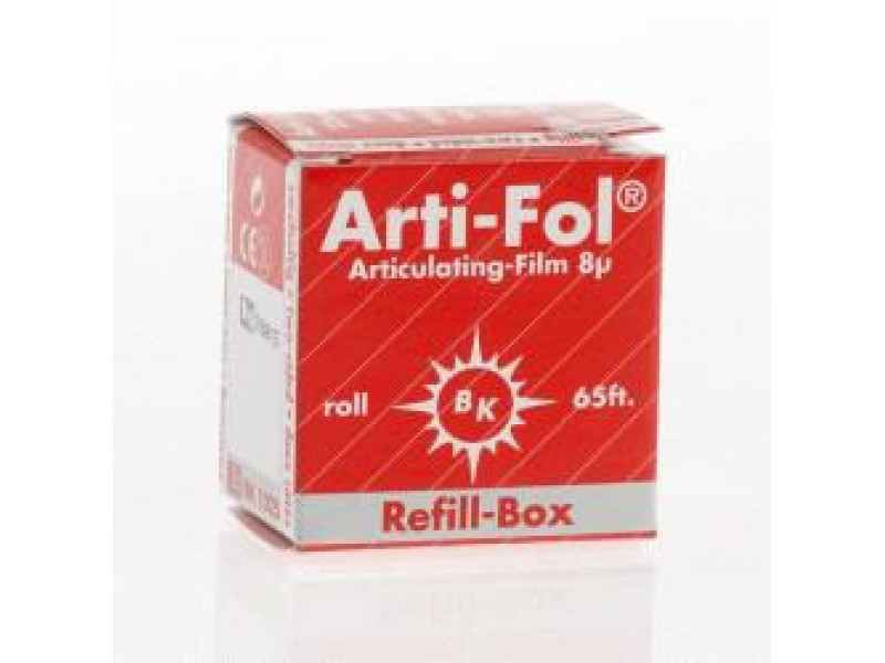 Pauzovací papír Arti-Fol 8u, oboustranný, červený doplněk BK1025