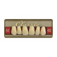 Široké zuby Klasická čela 6 ks Super cenová akce