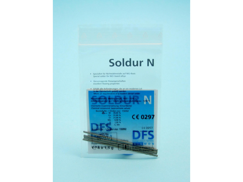 Soldur N-NiCr pájka 4x1,5g