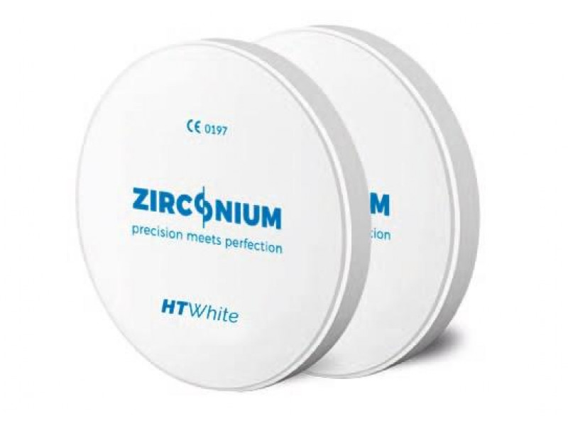 Zirkonium HT Bílá 38x12mm