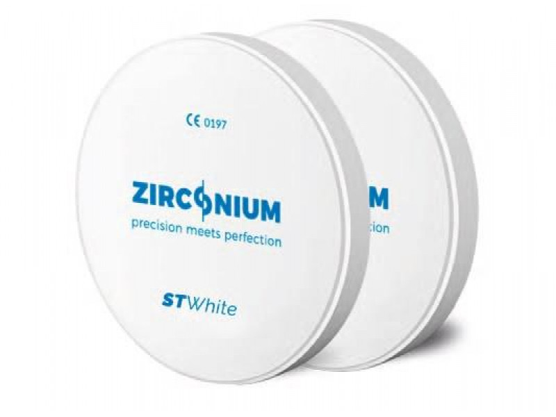 Zirkonium ST bílá 98x10mm