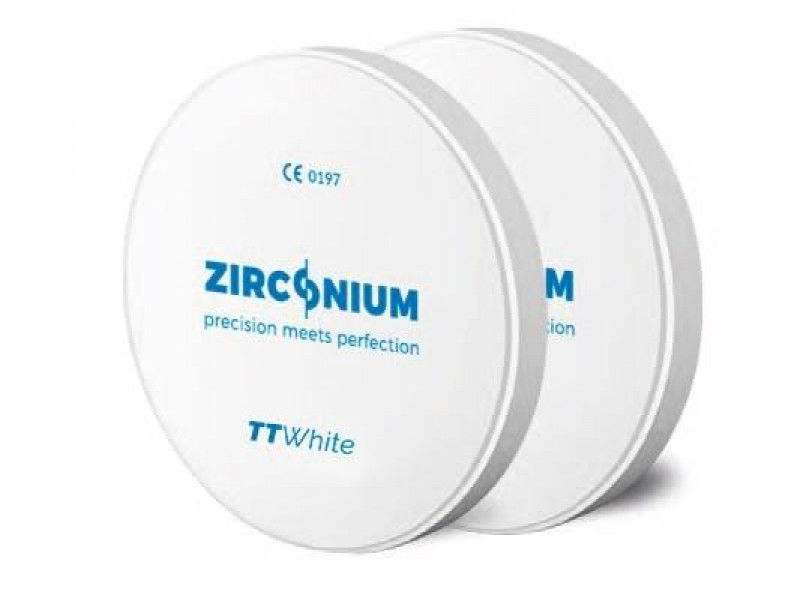 Zirkonium TT bílá 98x20mm