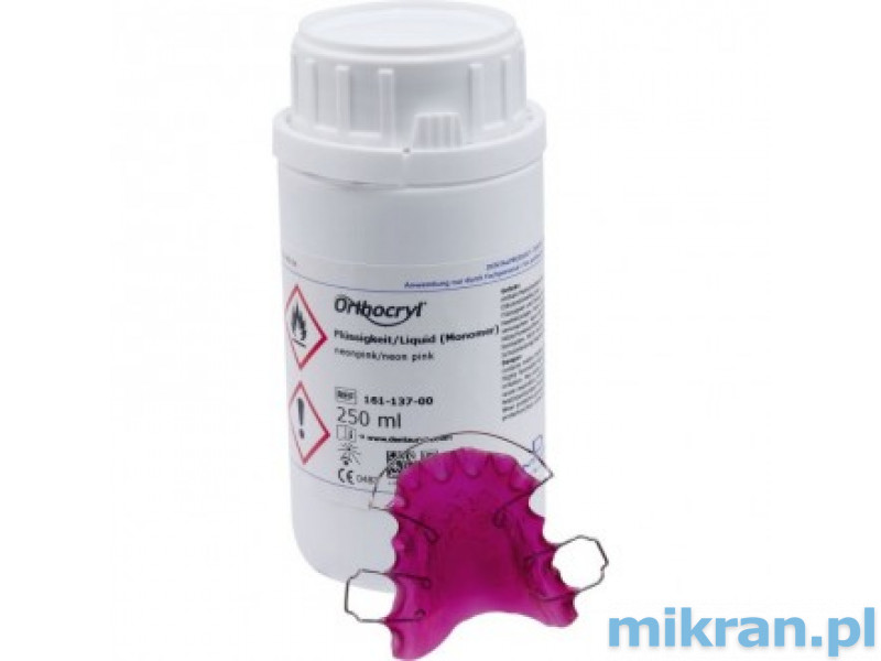 Orthocryl Neon růžová kapalina 250 ml