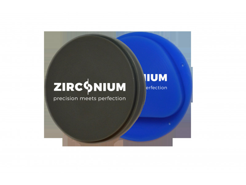 Frézovací vosk zirkonium šedý 98x12mm