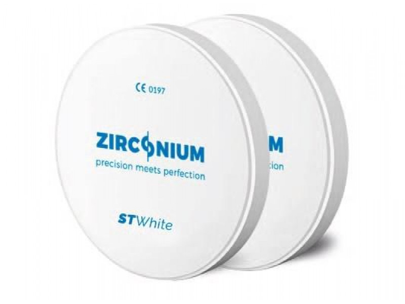 Zirkonium ST bílá 98x20mm
