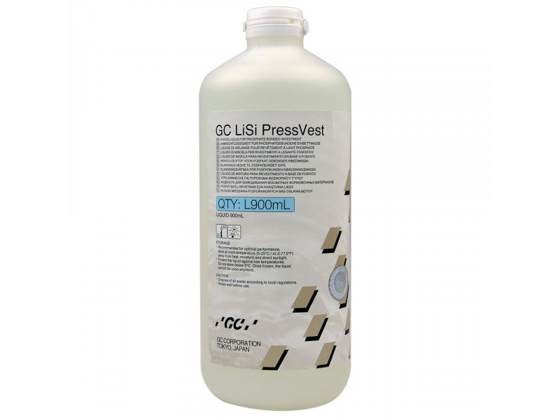 GC LiSi PRESS VEST liquid 900 ml - Kapalina citlivá na nízké teploty - expedice v zimě na riziko zákazníka.