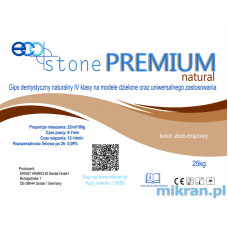 Třída sádry IV Eco Stone Natural Premium 25 kg zlatohnědá