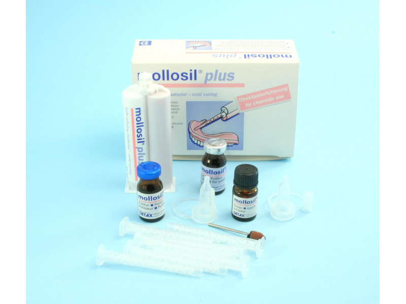 Mollosil plus pro relining zubních náhrad