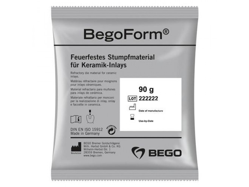 Hmotnost BegoForm 15x90g
