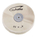 Hatho - bavlněný štít 4x50 (100 mm) mušelín
