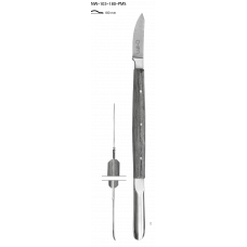 Nůž na vosk typ Fahnenstock NW-103-180-PMS