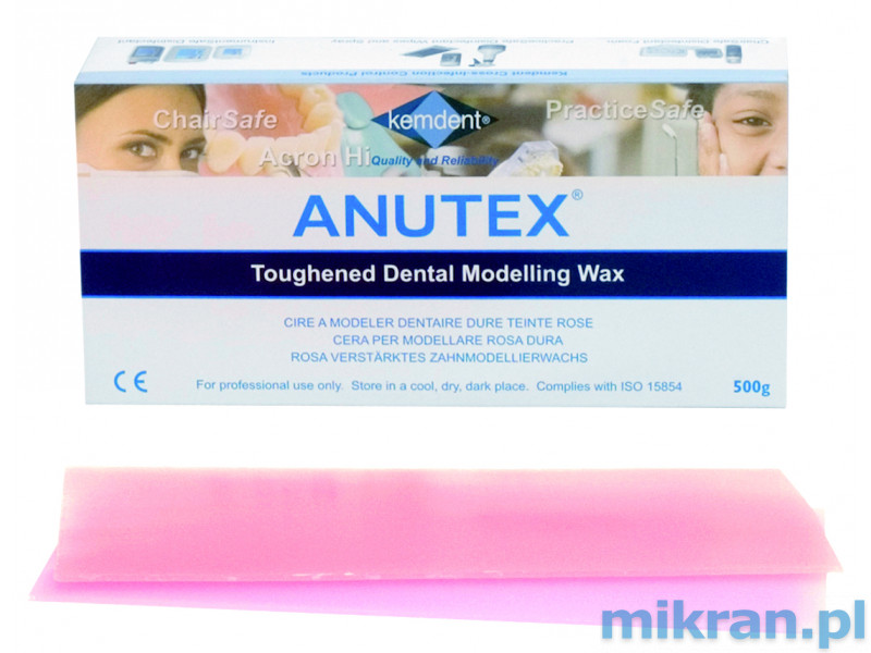 Modelářský měkký vosk ANUTEX 500g
