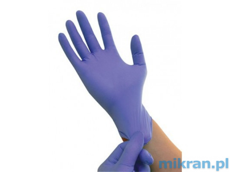 Nitrilové bezpudrové rukavice 100 ks