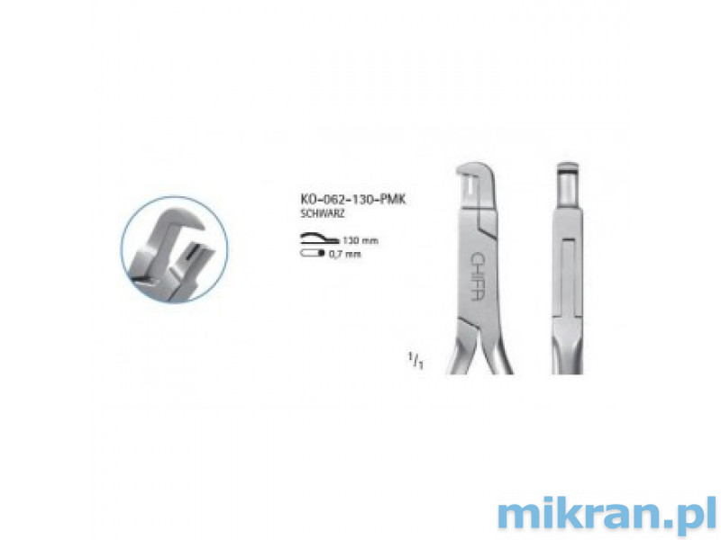 Ortodontické kleště na ohýbání hrotů Schwarz KO-062-130