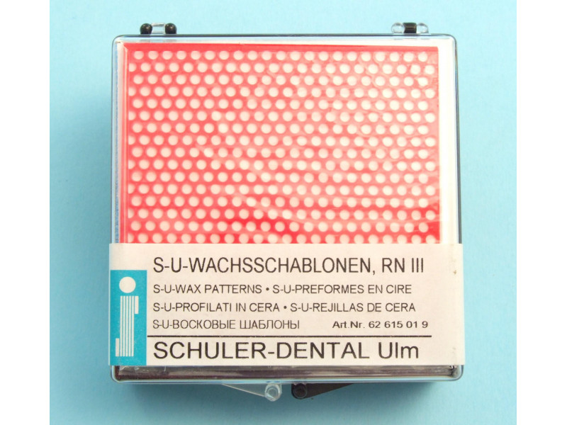 Šablony na vosk Schuler Dental RN III