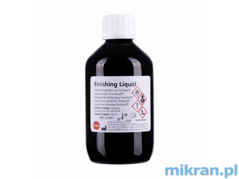 Finishing liquid 250ml - liquid pro lesklou fólii Drufosoft